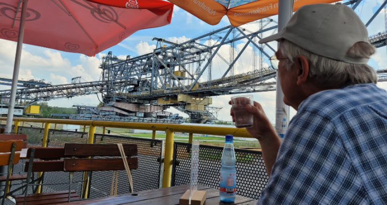 Ein Symbol des Wandels – auf „Zukunftstour“ bei der Förderbrücke F60